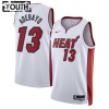 Camiseta Niños NBA Miami Heat Bam Adebayo 13 2022-23 Nike Association Edition Blanco Swingman
